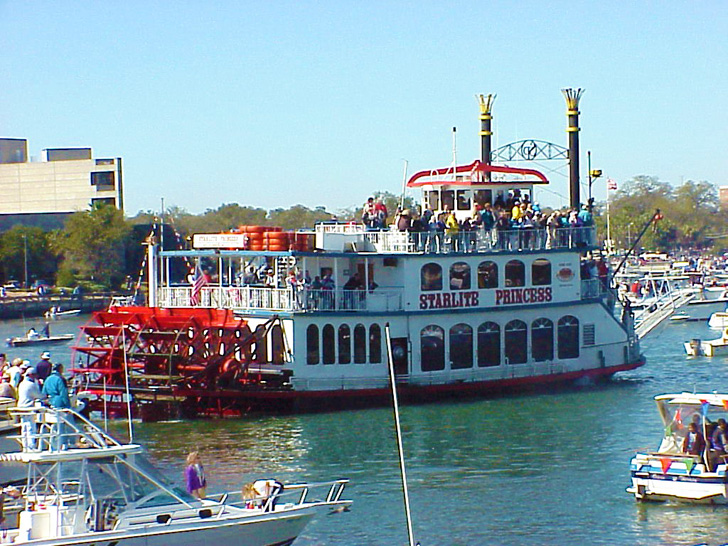 Starlite Princess Gasparilla Pirate Festival Tampa Florida