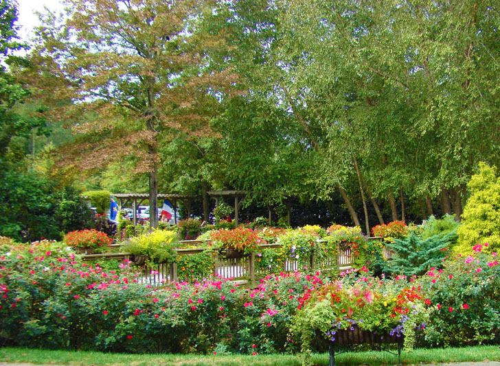 Gibbs Gardens Entrance Bridge