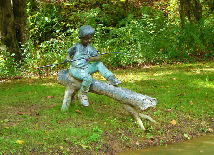 Boy Fishing