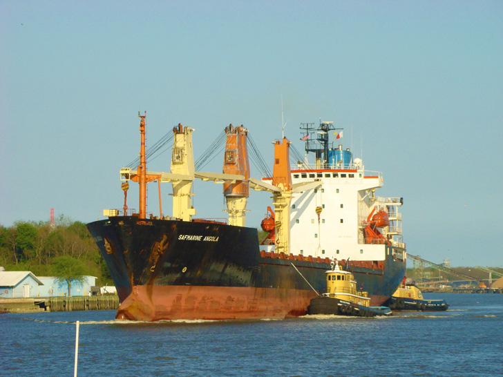 Ship on the Savannah River Savannah Georgia