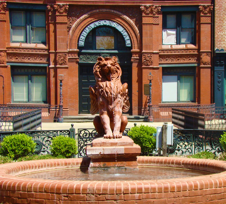 Lion Fountain Savannah Georgia