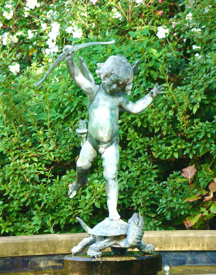 Brookgreen Gardens Boy on Turtle