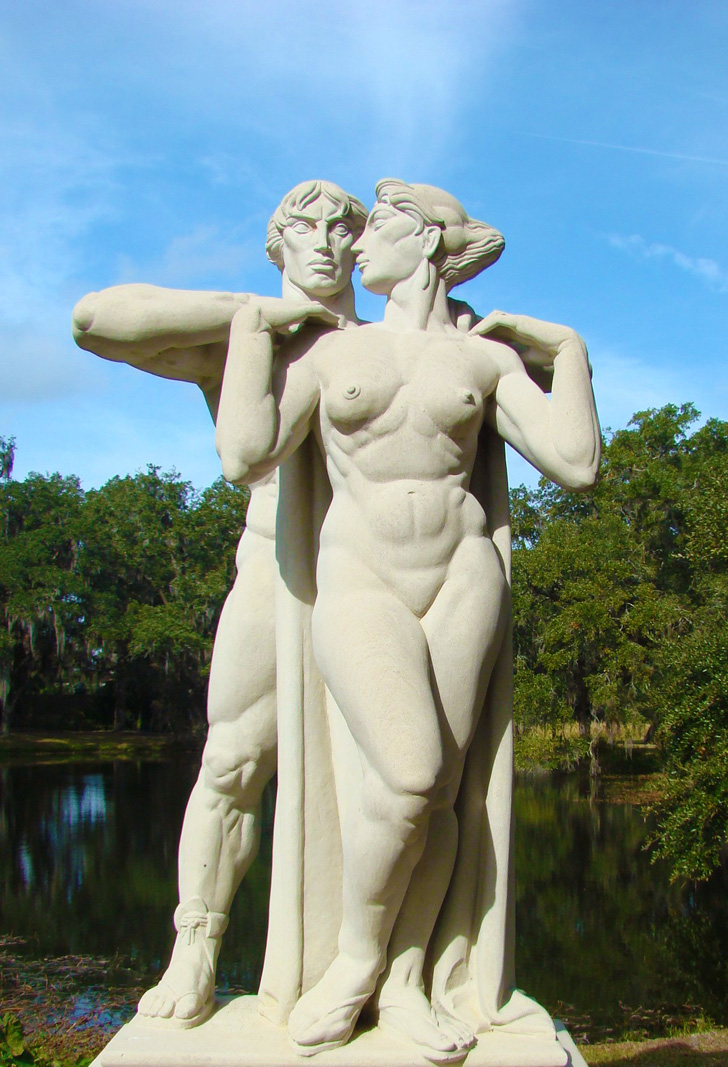 Brookgreen Gardens Phryne Before the Judges - 1948