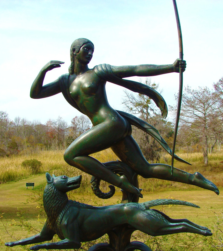 Brookgreen Gardens Diana with Bow