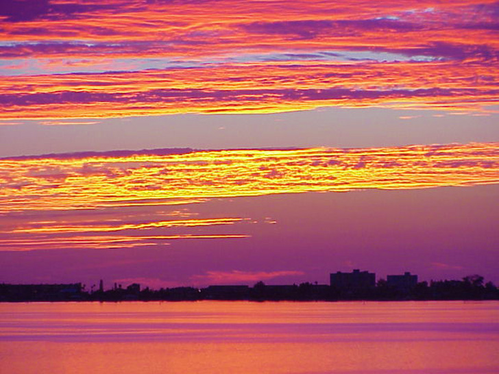 Sunset Boca Ciega Bay St. Petersburg Florida