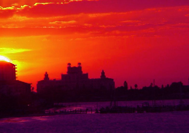 Sunset Boca Ciega Bay St. Petersburg Florida