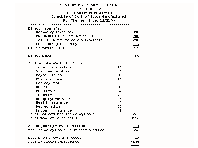 Solution 2-7 continued